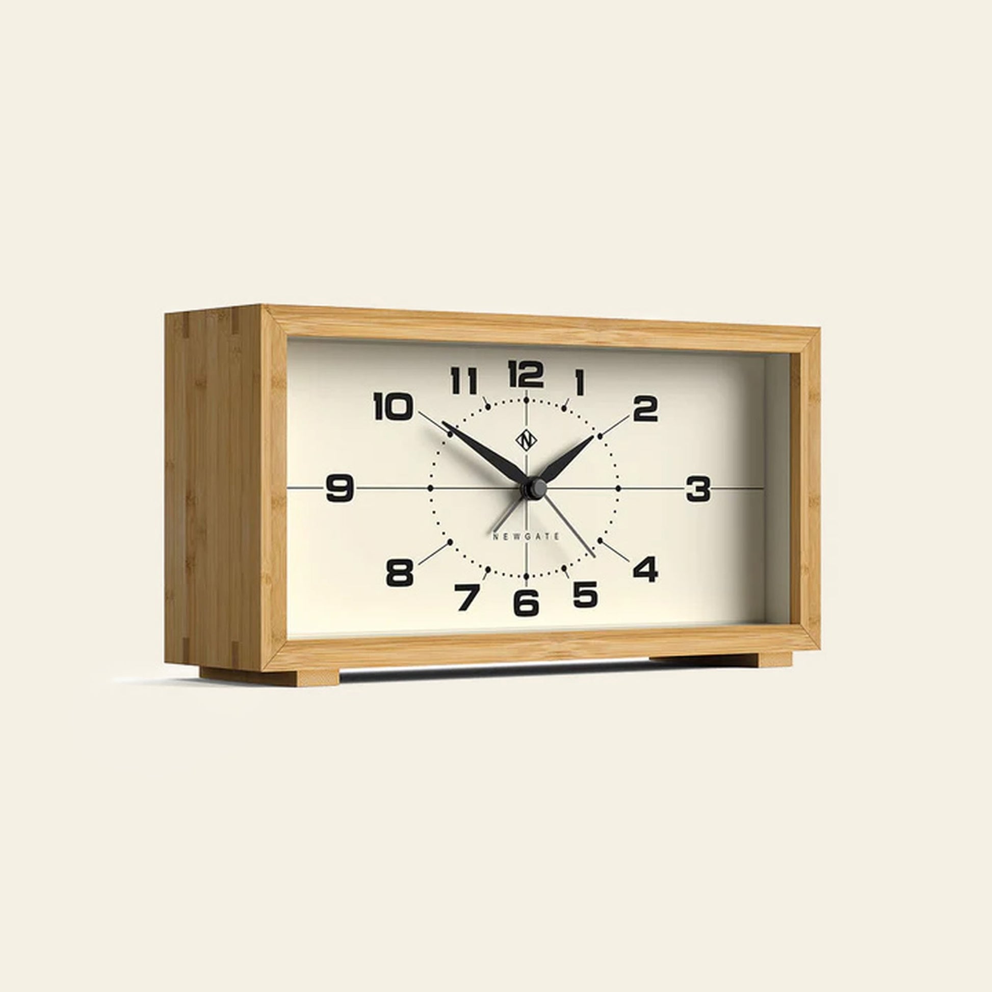 Newgate Lemur Alarm Clock Bamboo