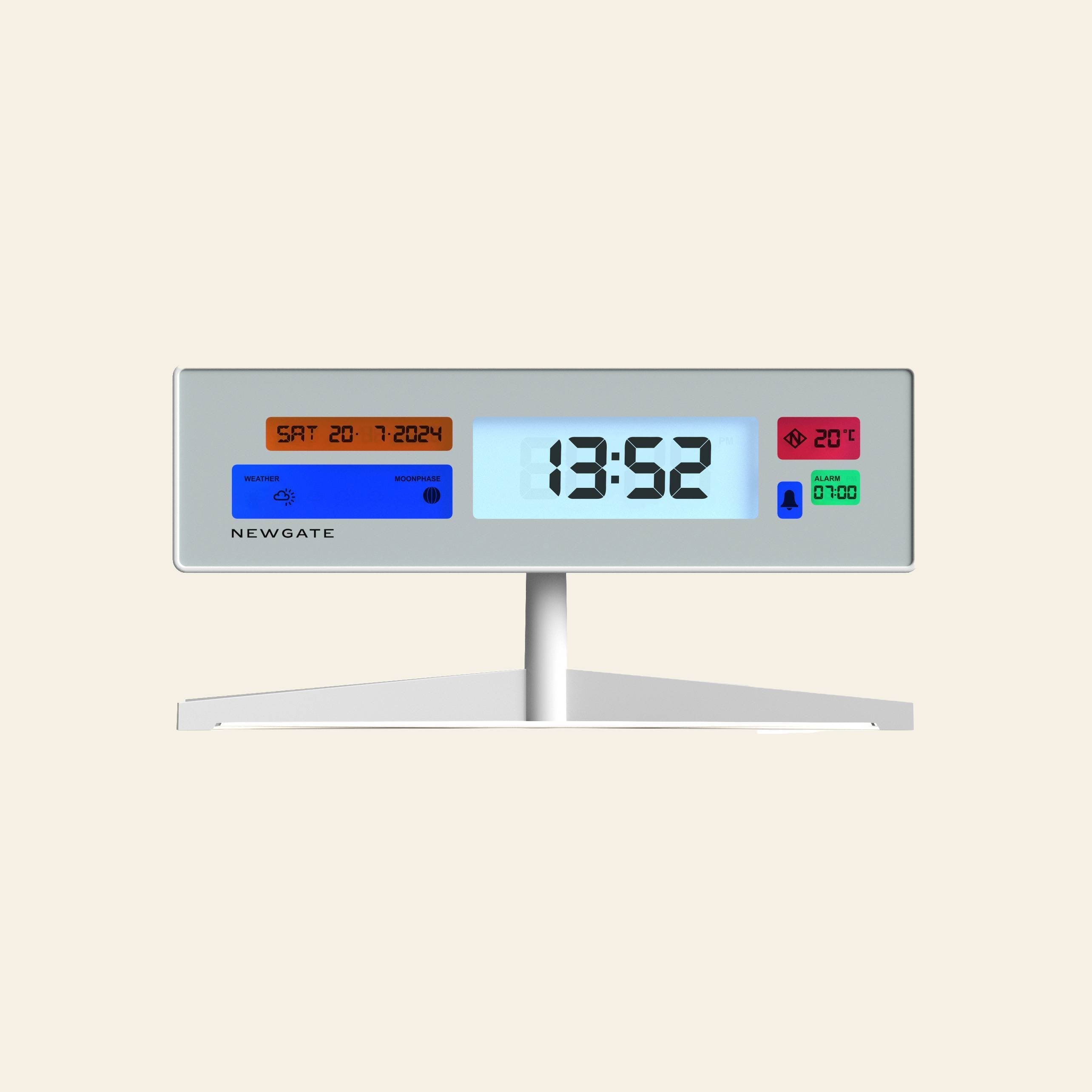 Newgate Supergenius LCD Alarm Clock