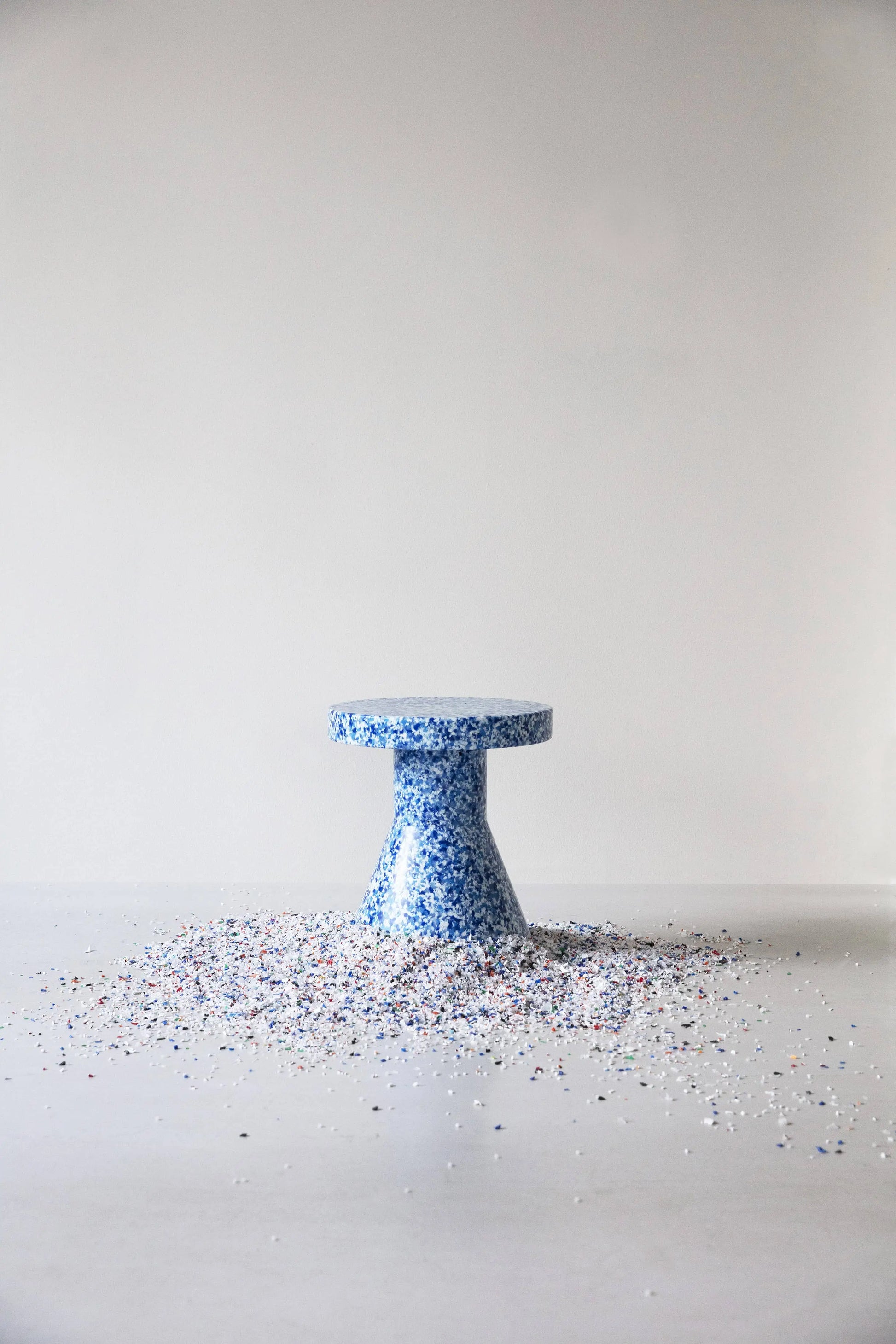 Normann Copenhagen Bit Stool Cone Blue 4