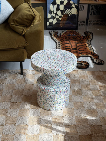 Normann Copenhagen Bit Stool White Multi