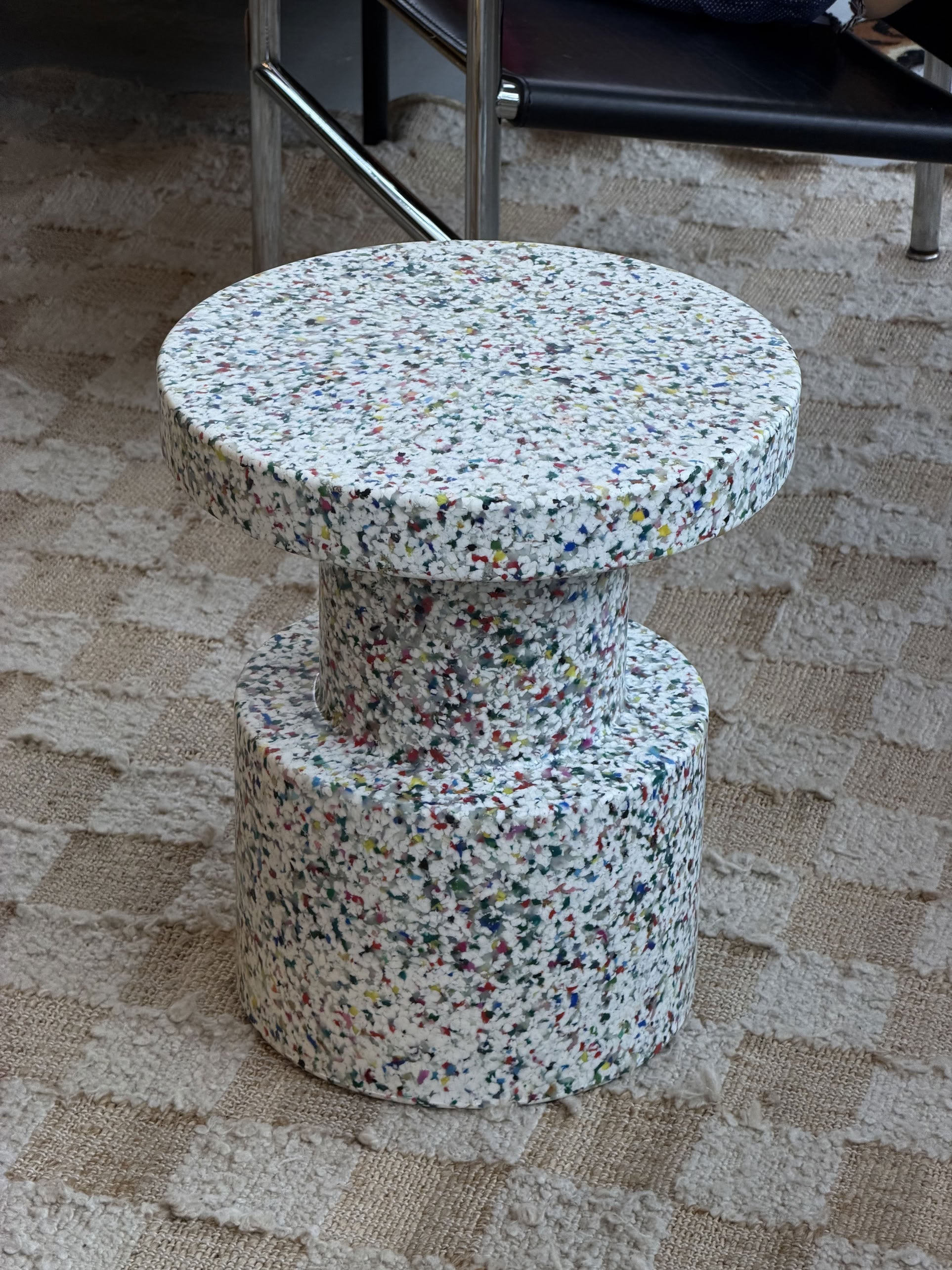 Normann Copenhagen Bit Stool White Multi