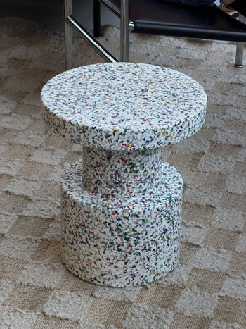 Normann Copenhagen Bit Stool White Multi