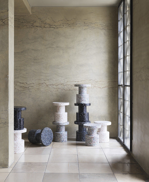 Normann Copenhagen Bit Stool White Multi