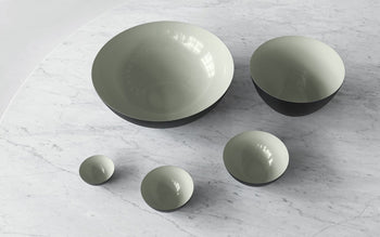 Normann Copenhagen Krenit Bowl 84cm Dusty Green 2