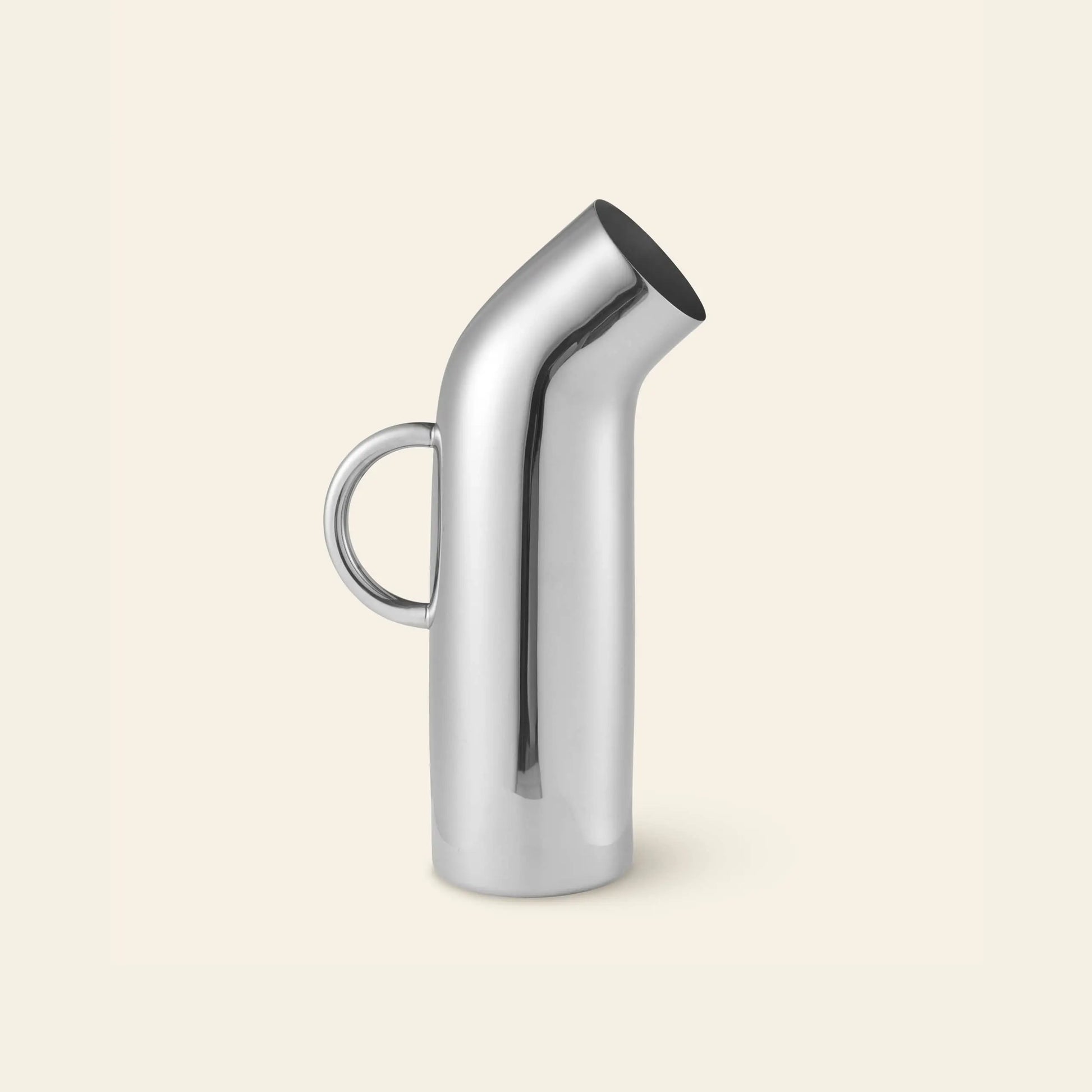 Normann Copenhagen Pipe Pitcher Mirror Polished Stainless Steel 1