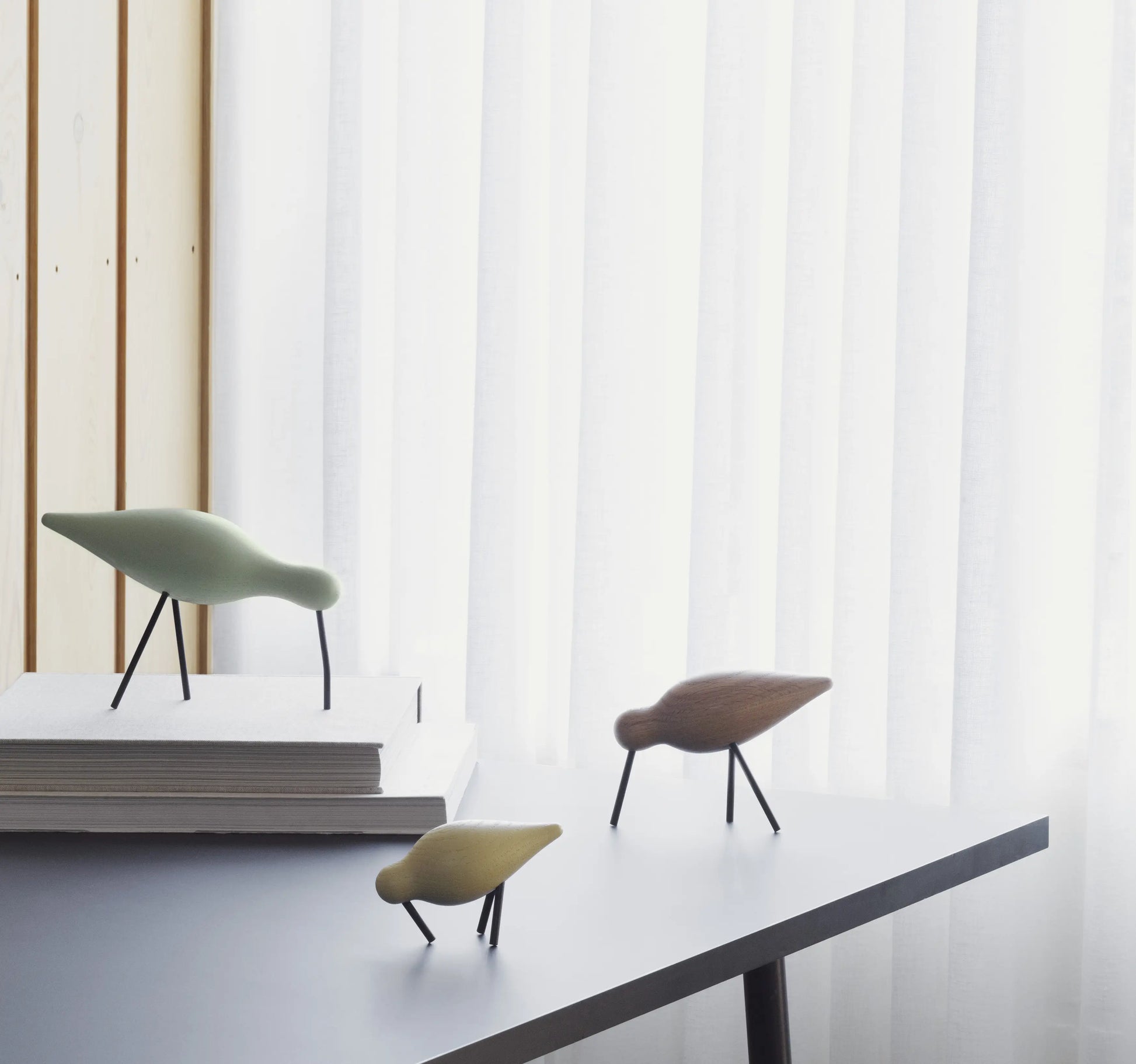 Normann Copenhagen Shorebird Medium Oak Black