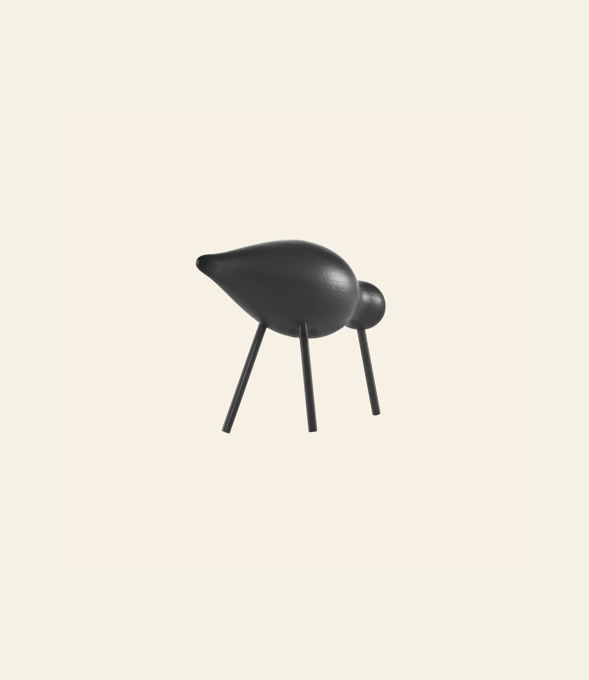 Normann Copenhagen Shorebird Medium Oak Black Black