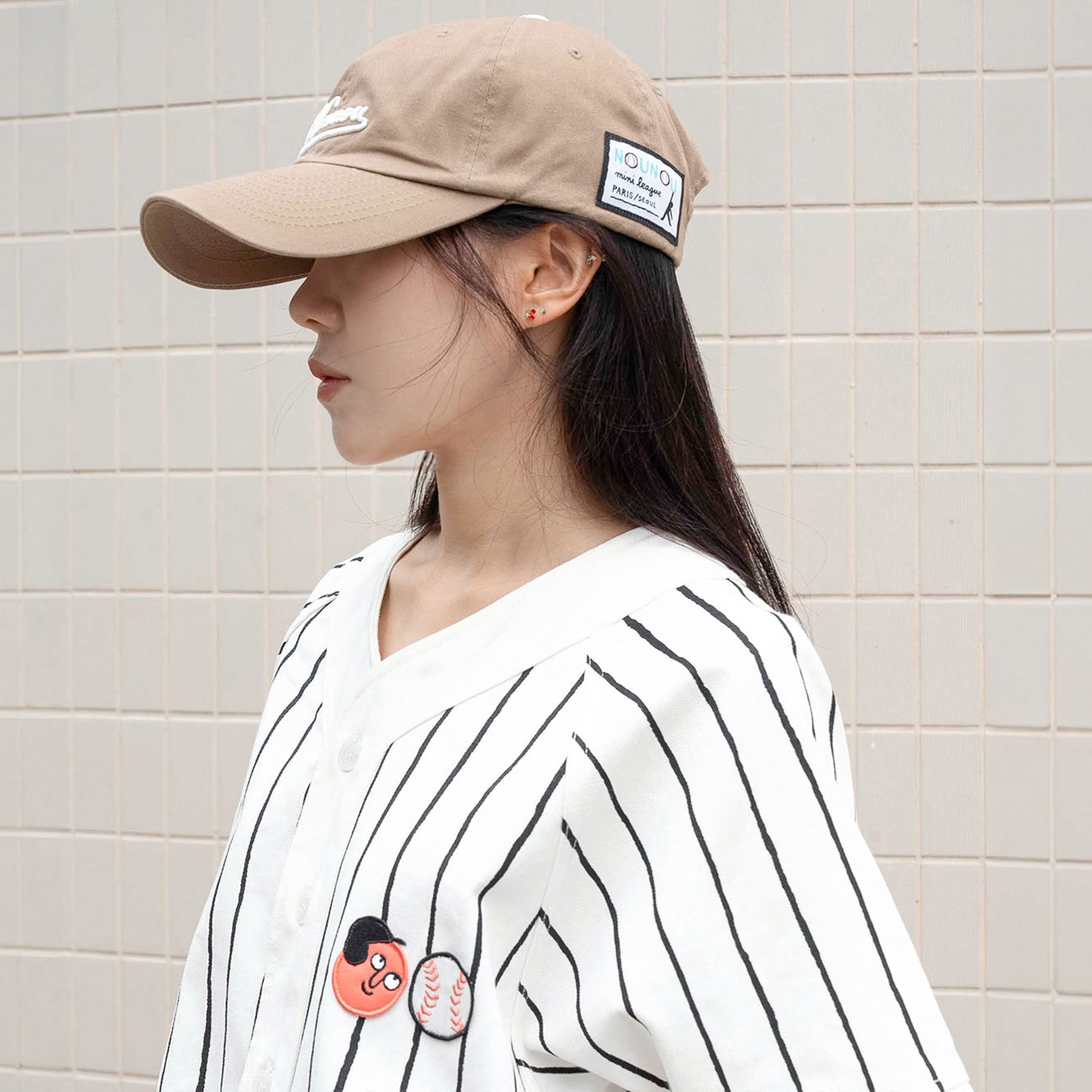 NouNou Baseball Cap - Beige - Stacked Store