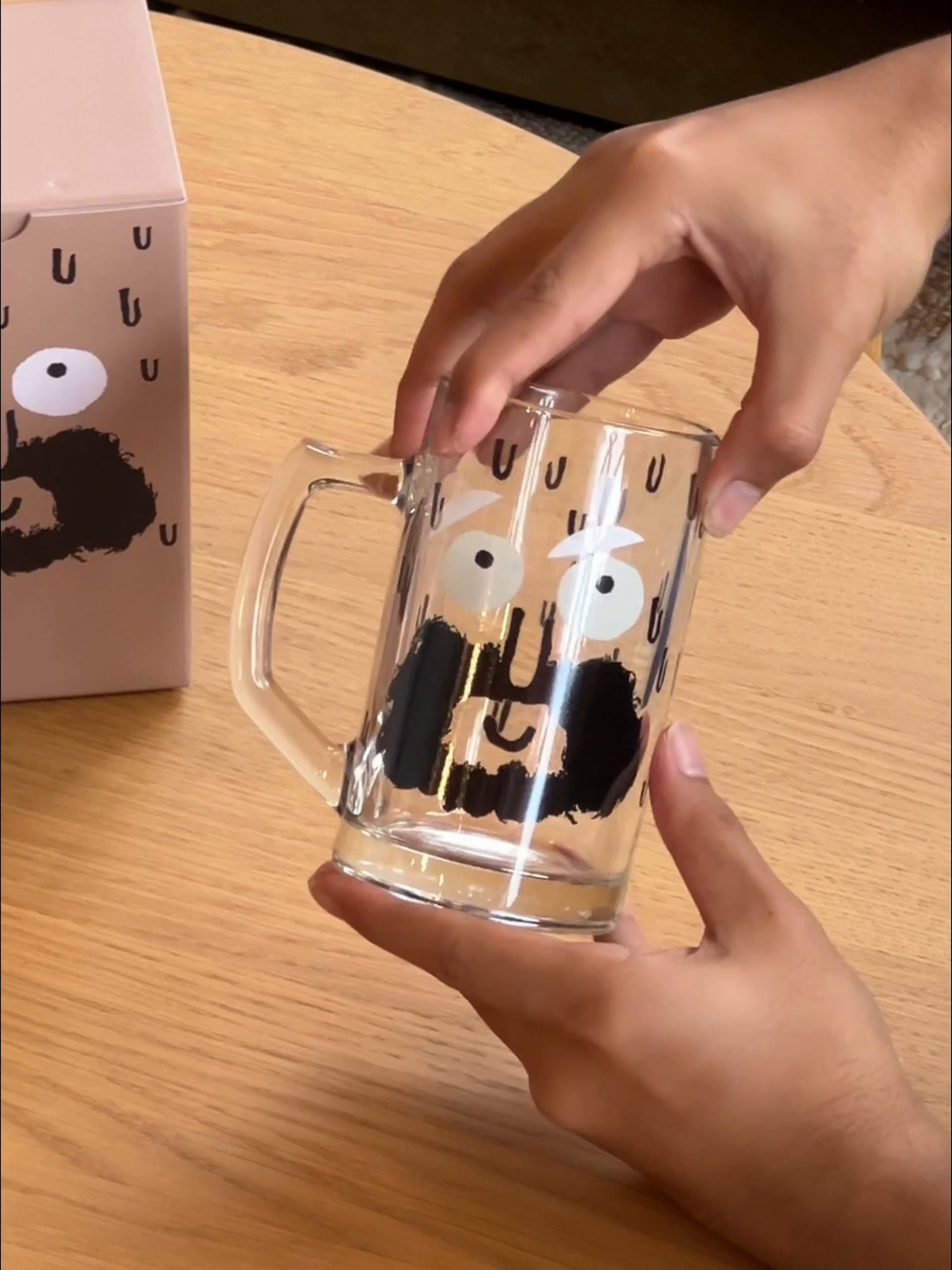NouNou Beer Glass A Beard