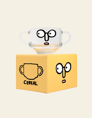 NouNou Cereal Bowl B Glasses
