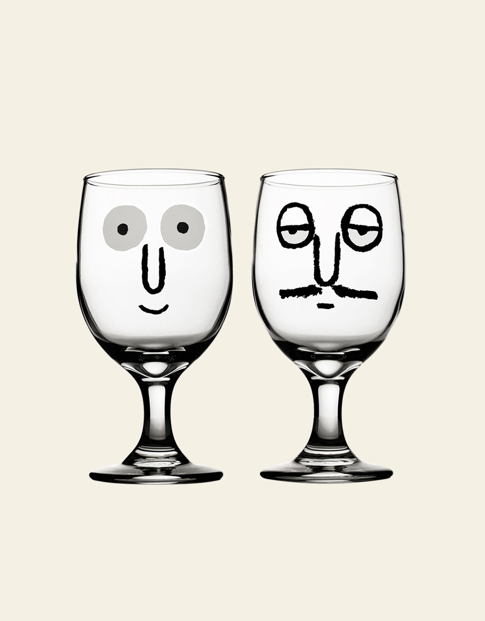 NouNou Classic Wine Glass Set