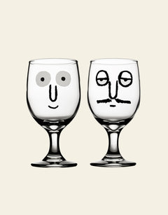 NouNou Classic Wine Glass Set