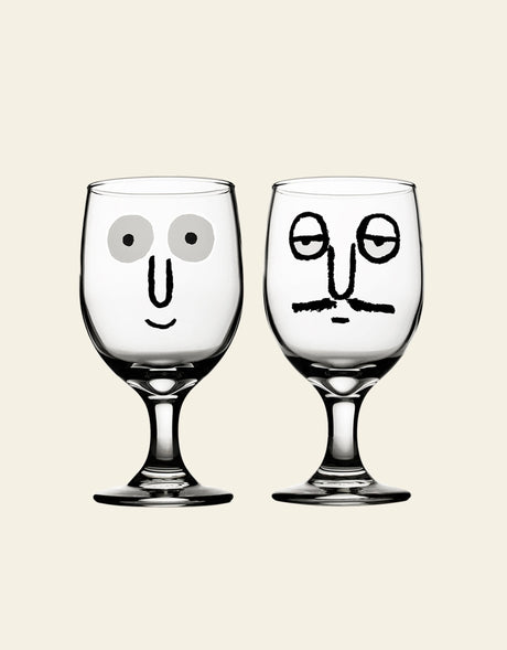 NouNou Classic Wine Glass Set