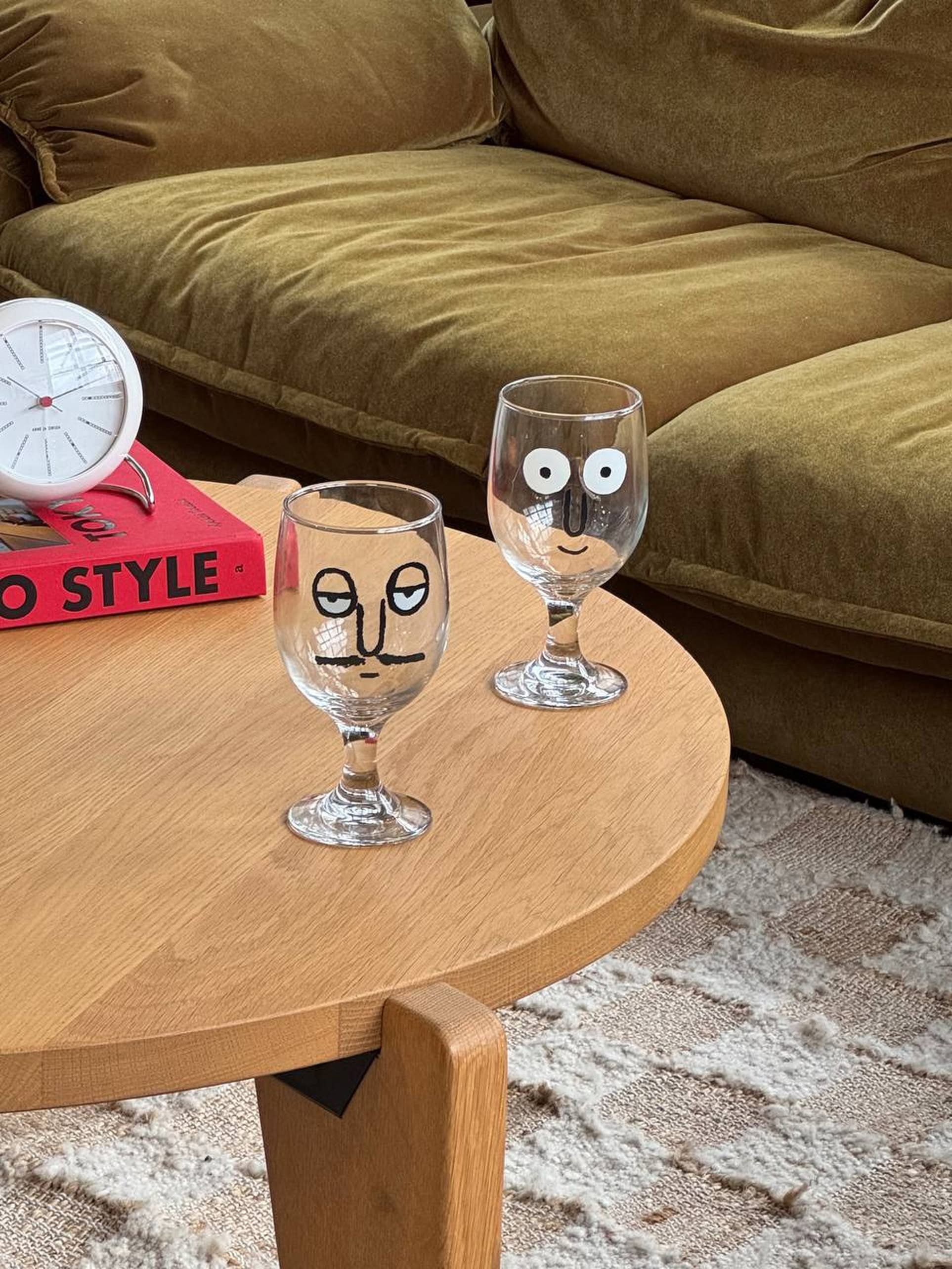 NouNou Classic Wine Glass Set