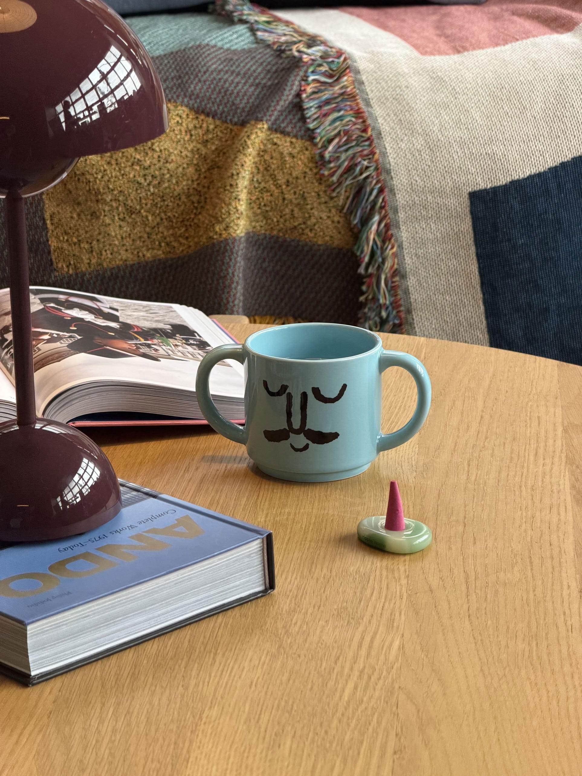 NouNou Double Handle Mug Blue