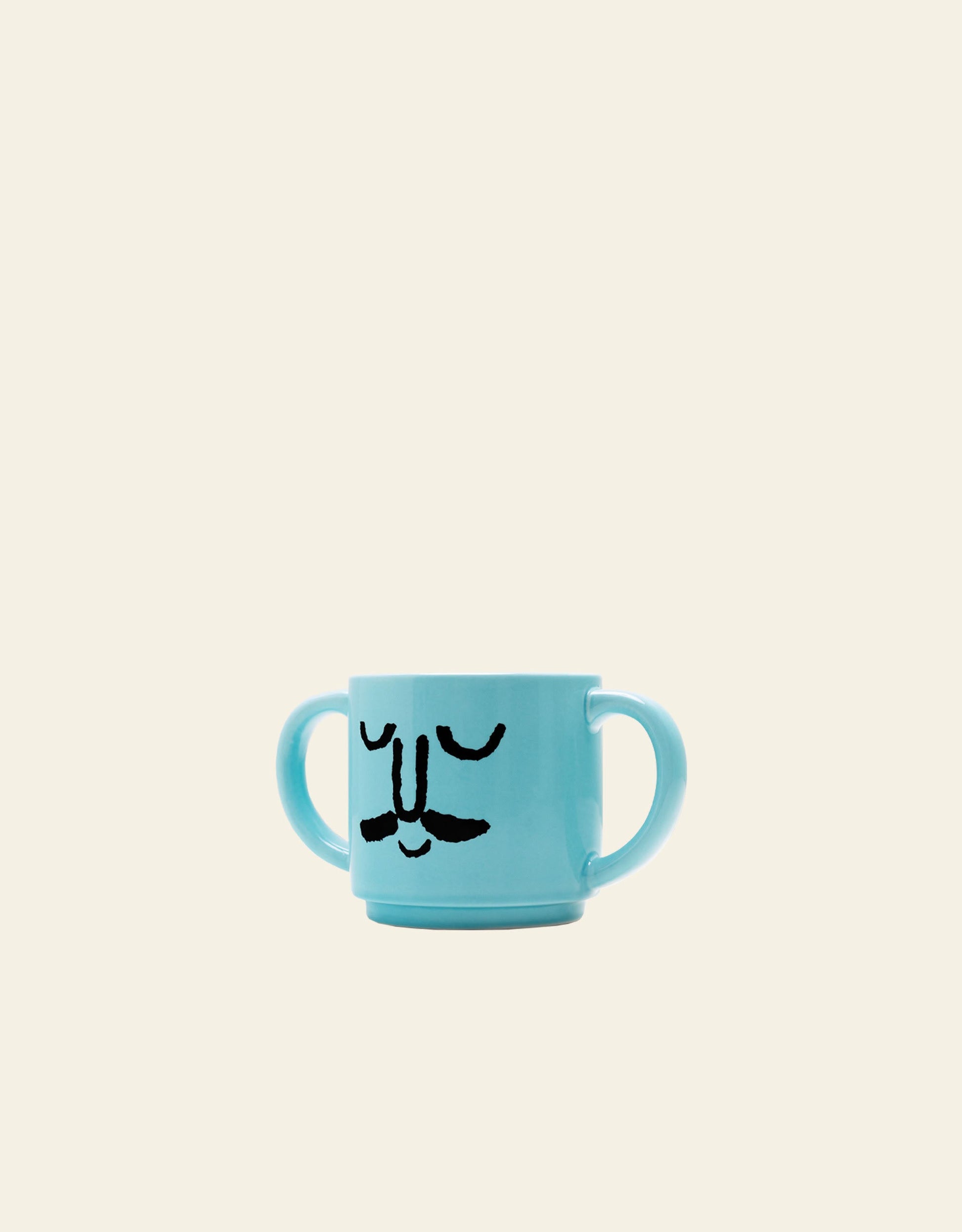 NouNou Double Handle Mug Blue