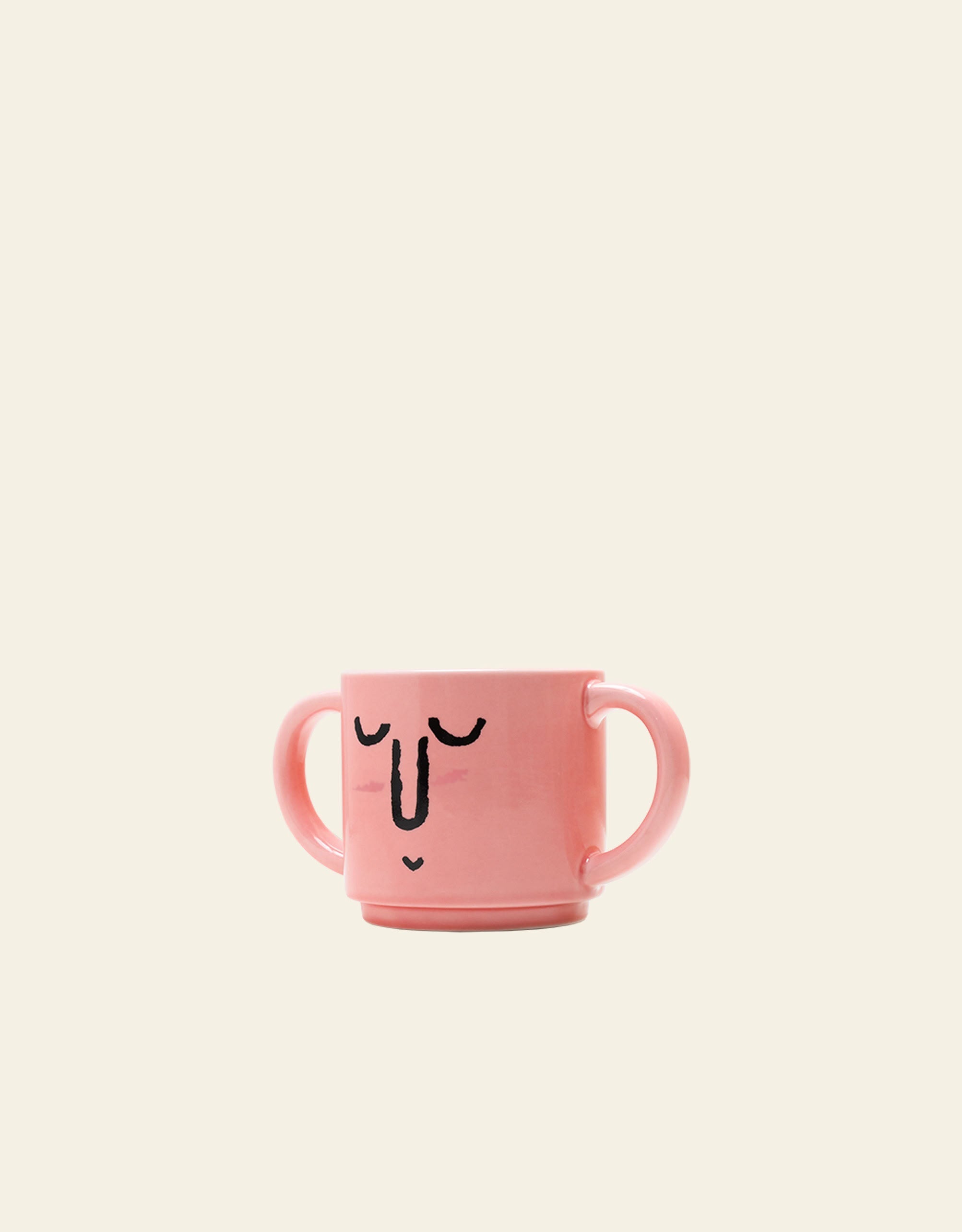 NouNou Double Handle Mug - Pink