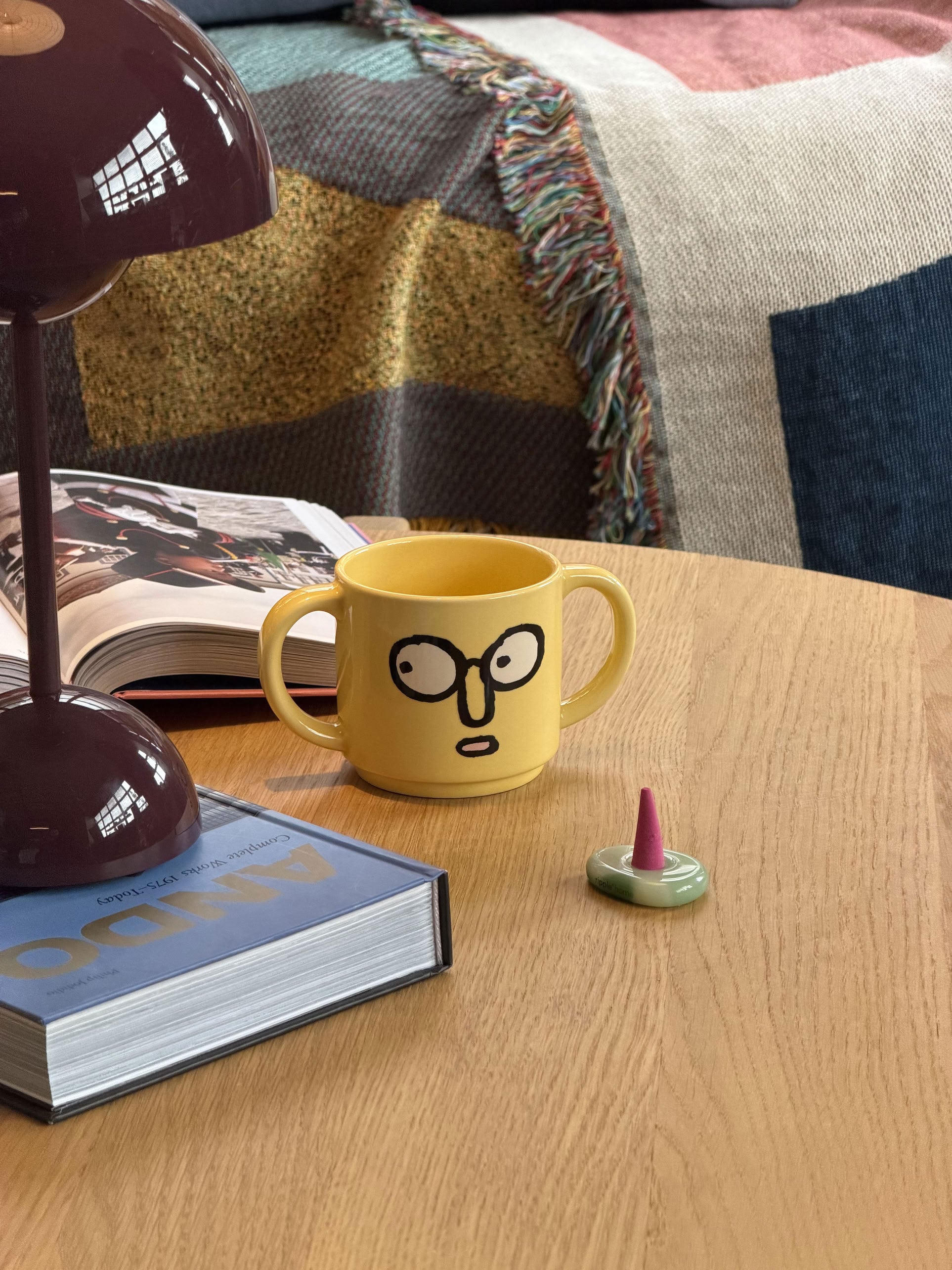 NouNou Double Handle Mug - Yellow