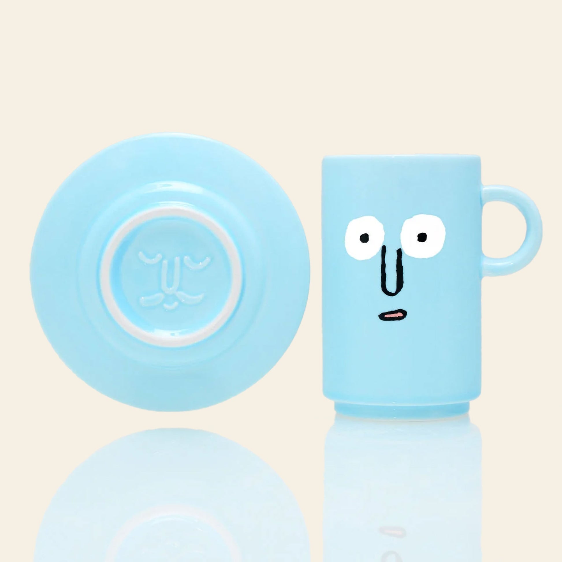 NouNou Double Mug Blue