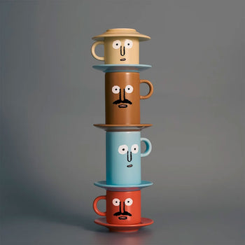 NouNou Double Mug Brown