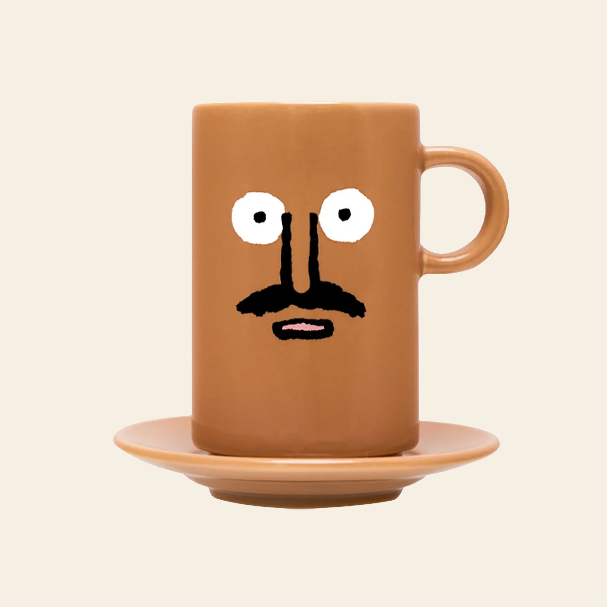 NouNou Double Mug Brown