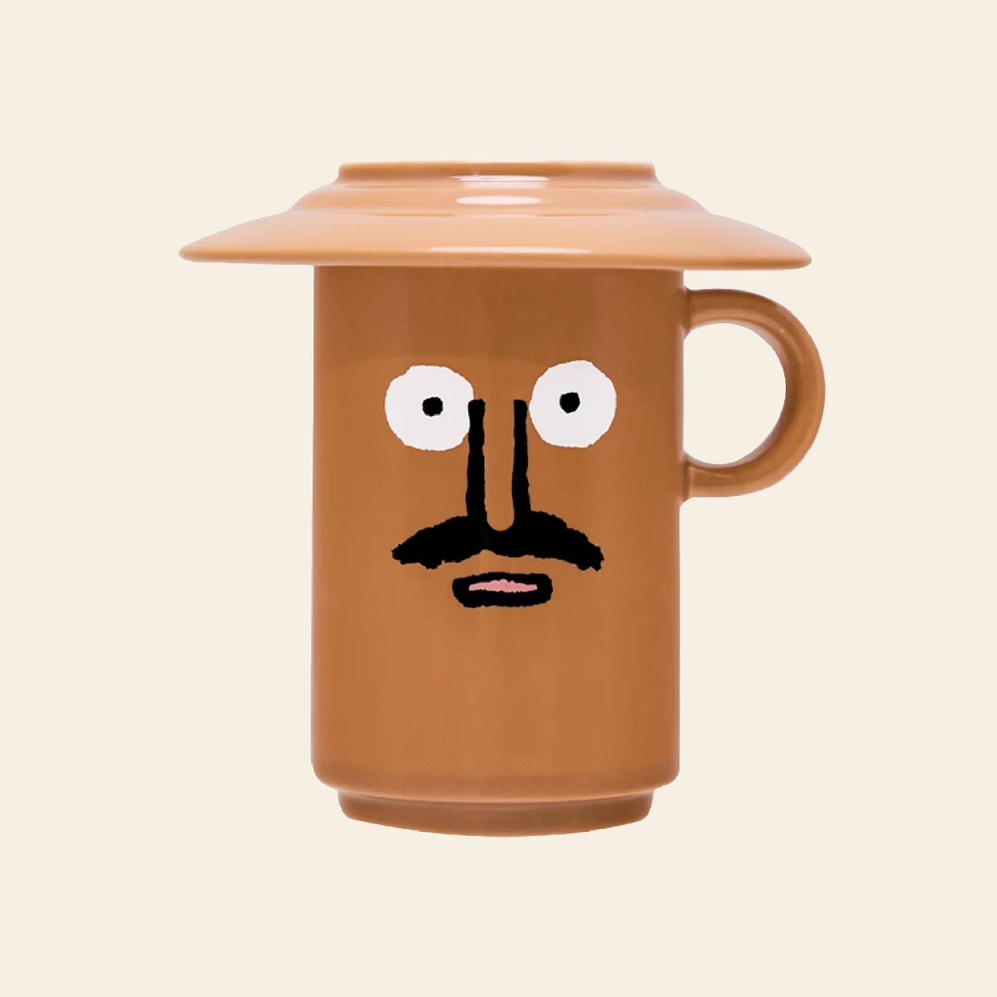 NouNou Double Mug Brown