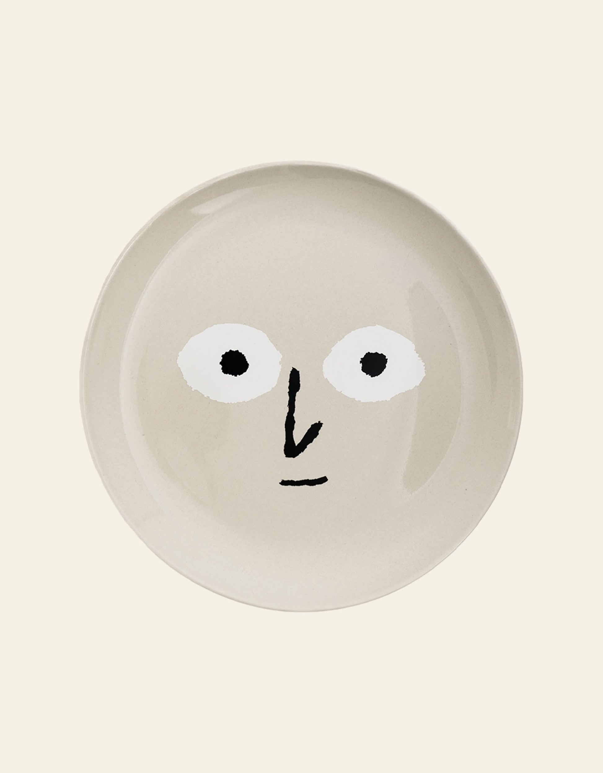 NouNou Family Plate Large Warm Beige