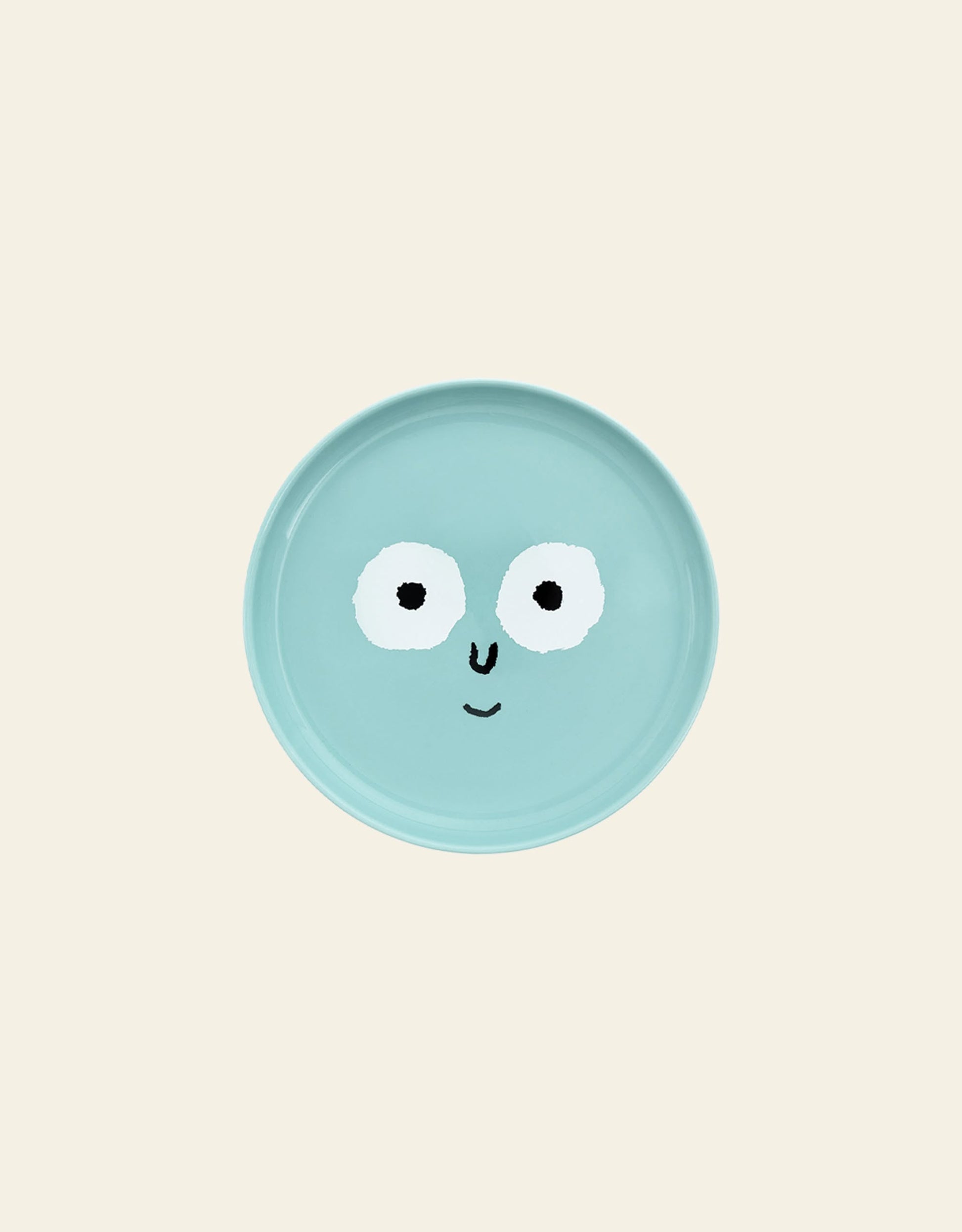 NouNou Family Plate Small Mint Blue