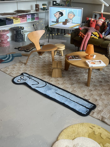 NouNou Giant Rug Blue