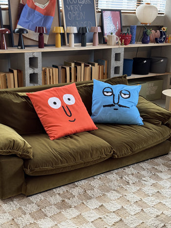 NouNou Jean Cushion Cover Orange