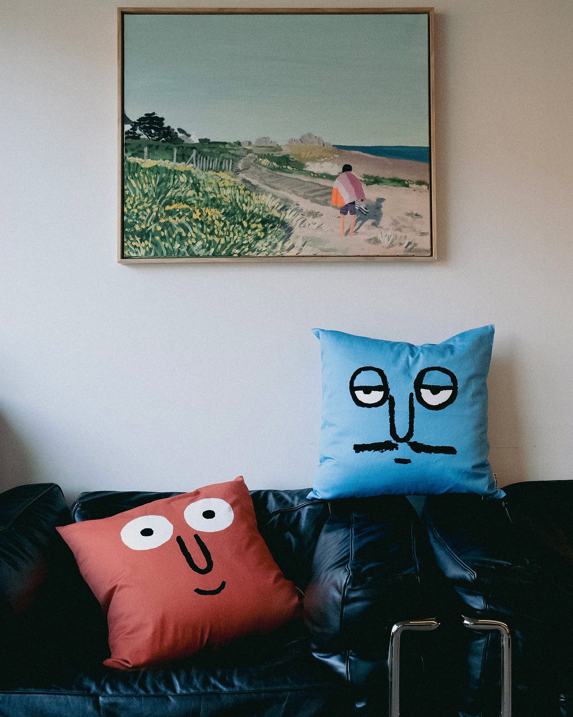 NouNou Jean Cushion Cover Orange