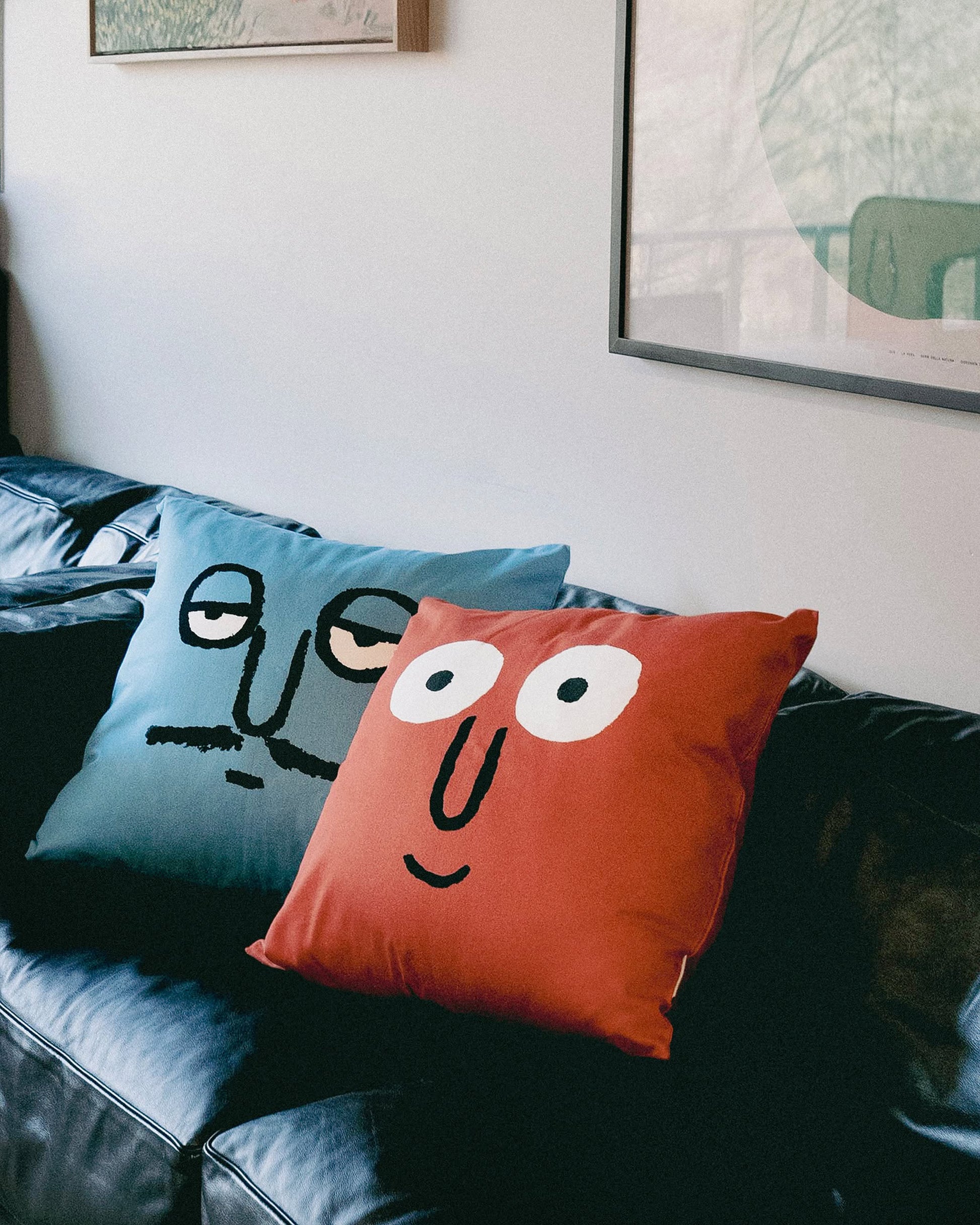 NouNou Jean Cushion Cover Orange