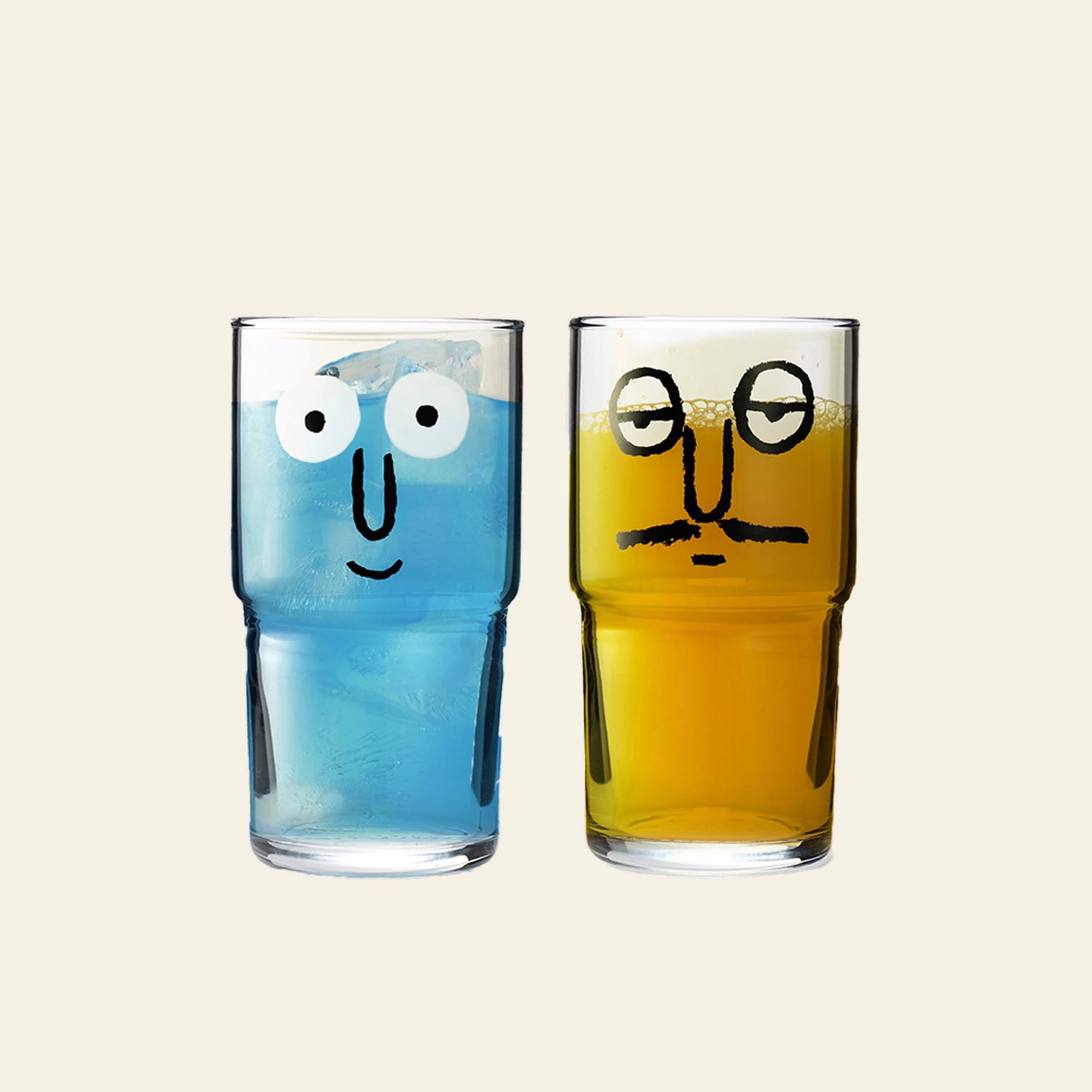 NouNou Juice Glass Set - Clear