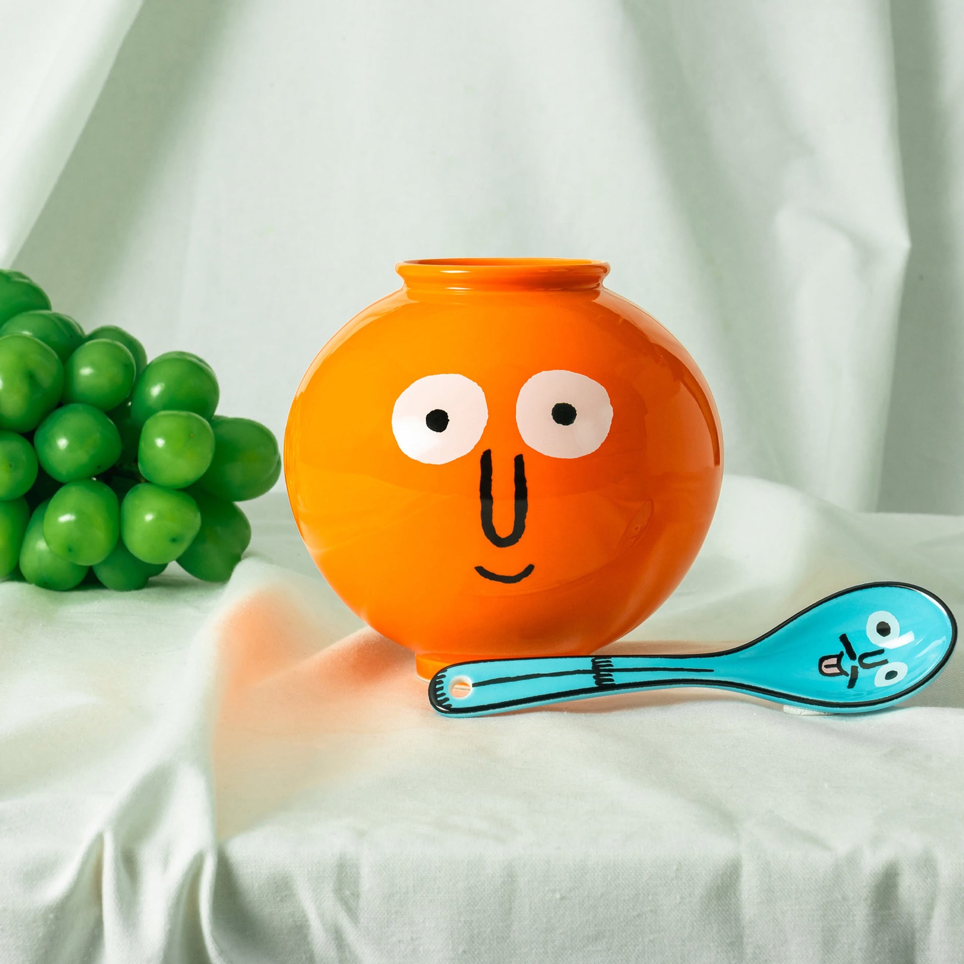 NouNou Moon Vase Orange