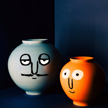 NouNou Moon Vase Orange