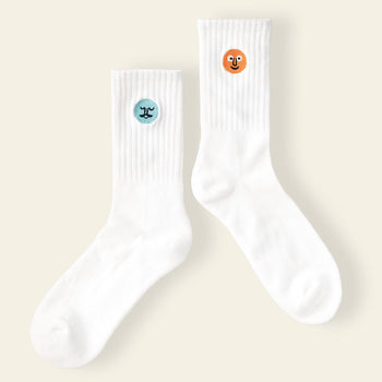 NouNou Patched Socks White