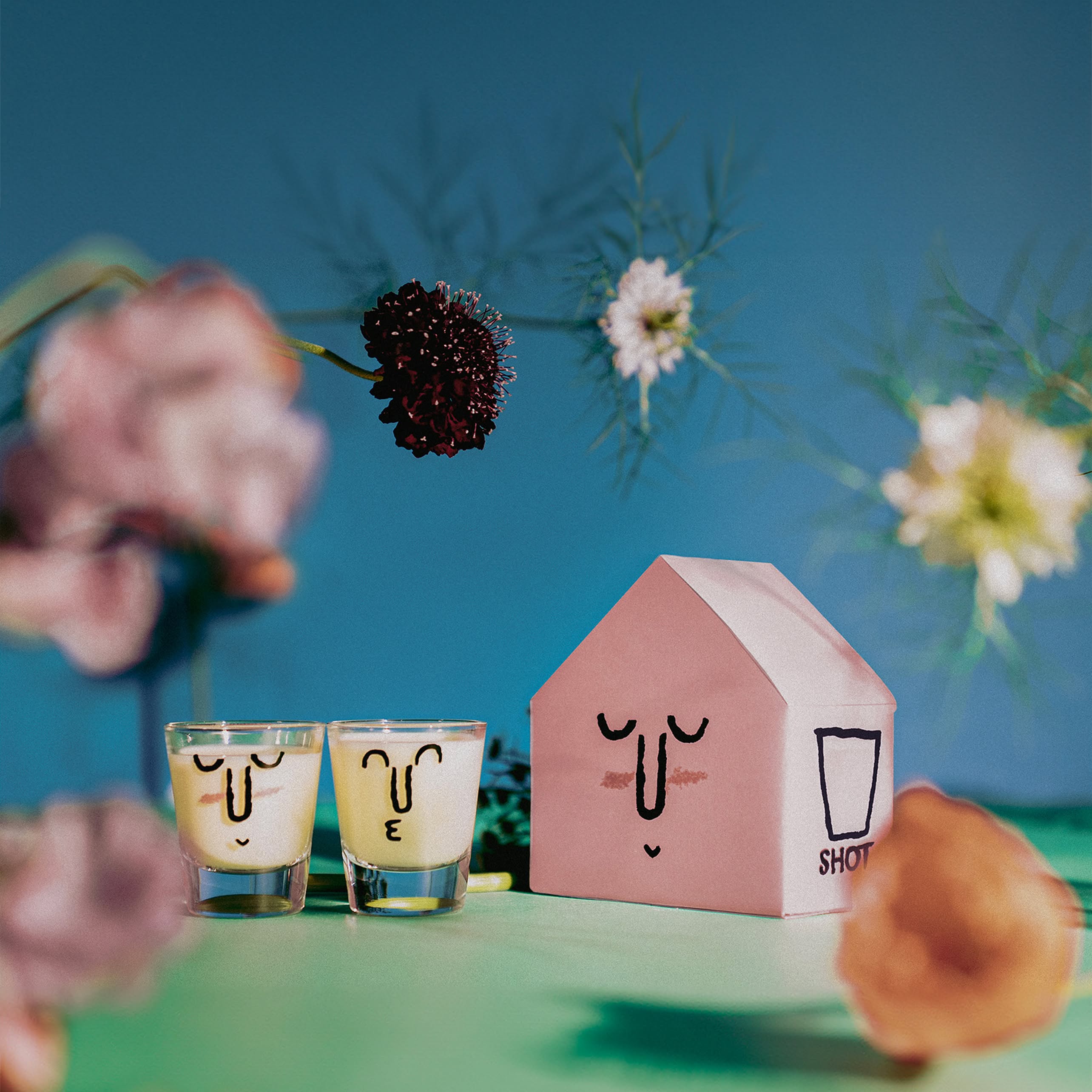 NouNou Shot Glass Set - Clear