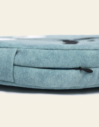 NouNou Stool Cushion Green
