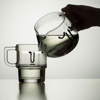 NouNou Switch Wine Glass Set Clear