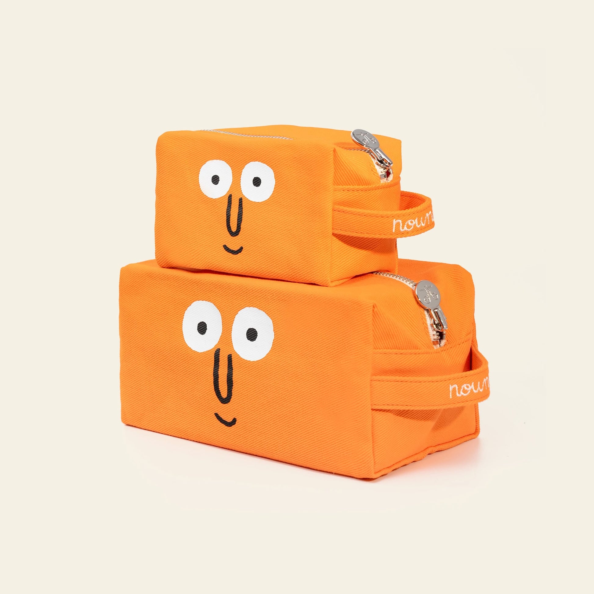 NouNou Toiletry Pouch Small Orange