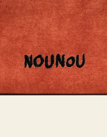 NouNou Velvet Tissue Case Orange