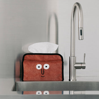 NouNou Velvet Tissue Case Orange