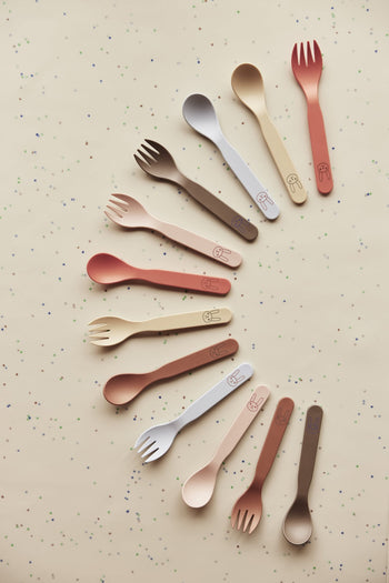 OYOY Living Design Pullo Cutlery Set Taupe