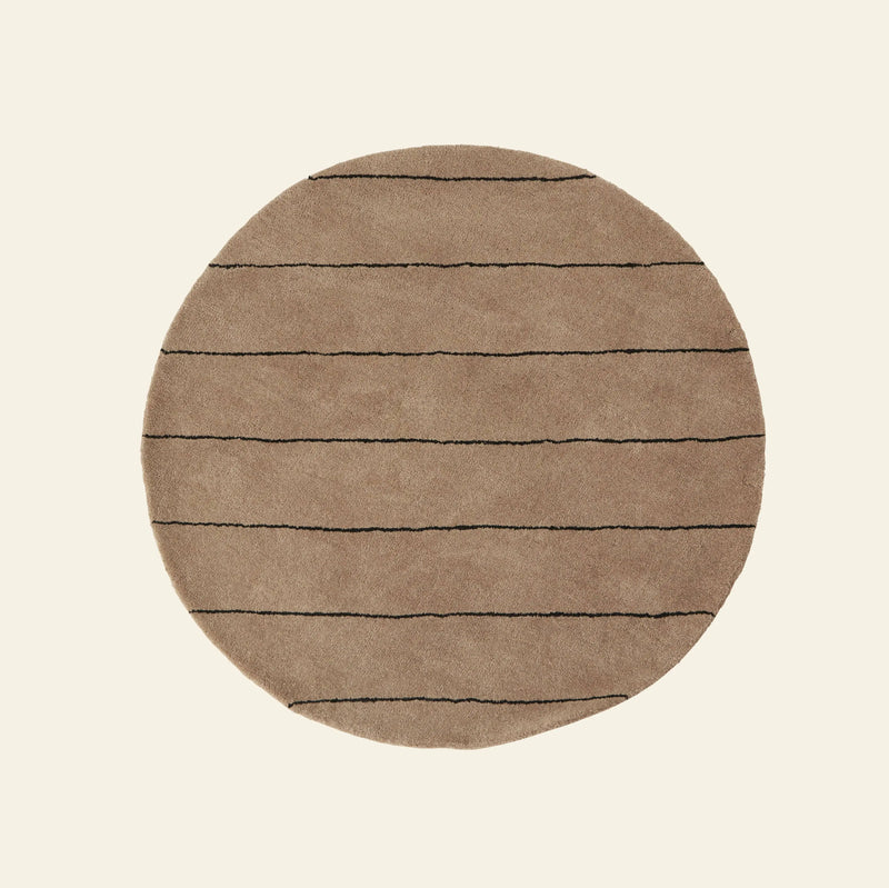 OYOY Living Design Striped Circle Rug