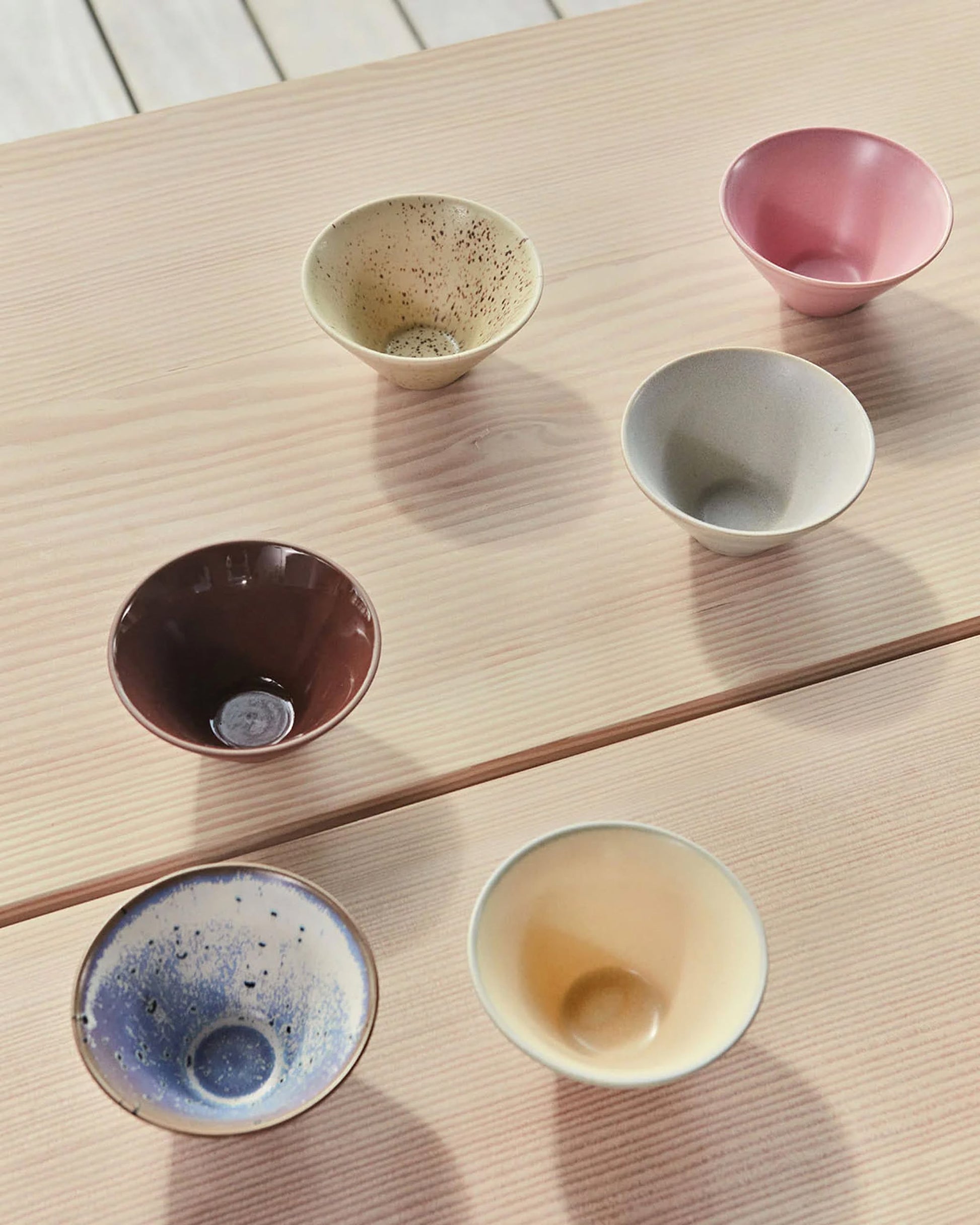 OYOY Living Design Yuka Bowl Set of 3 Dark Terracotta