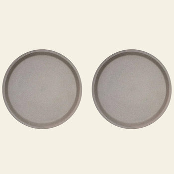 OYOY Living Design Yuka Dinner Plate Set of 2 Stone