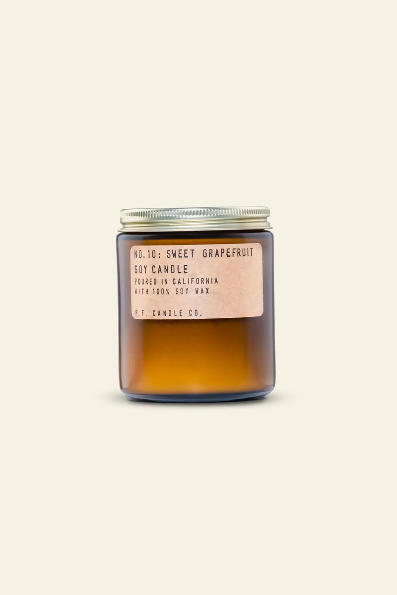P.F. Candle Co. No. 10 Sweet Grapefruit 7.2 oz Soy Candle