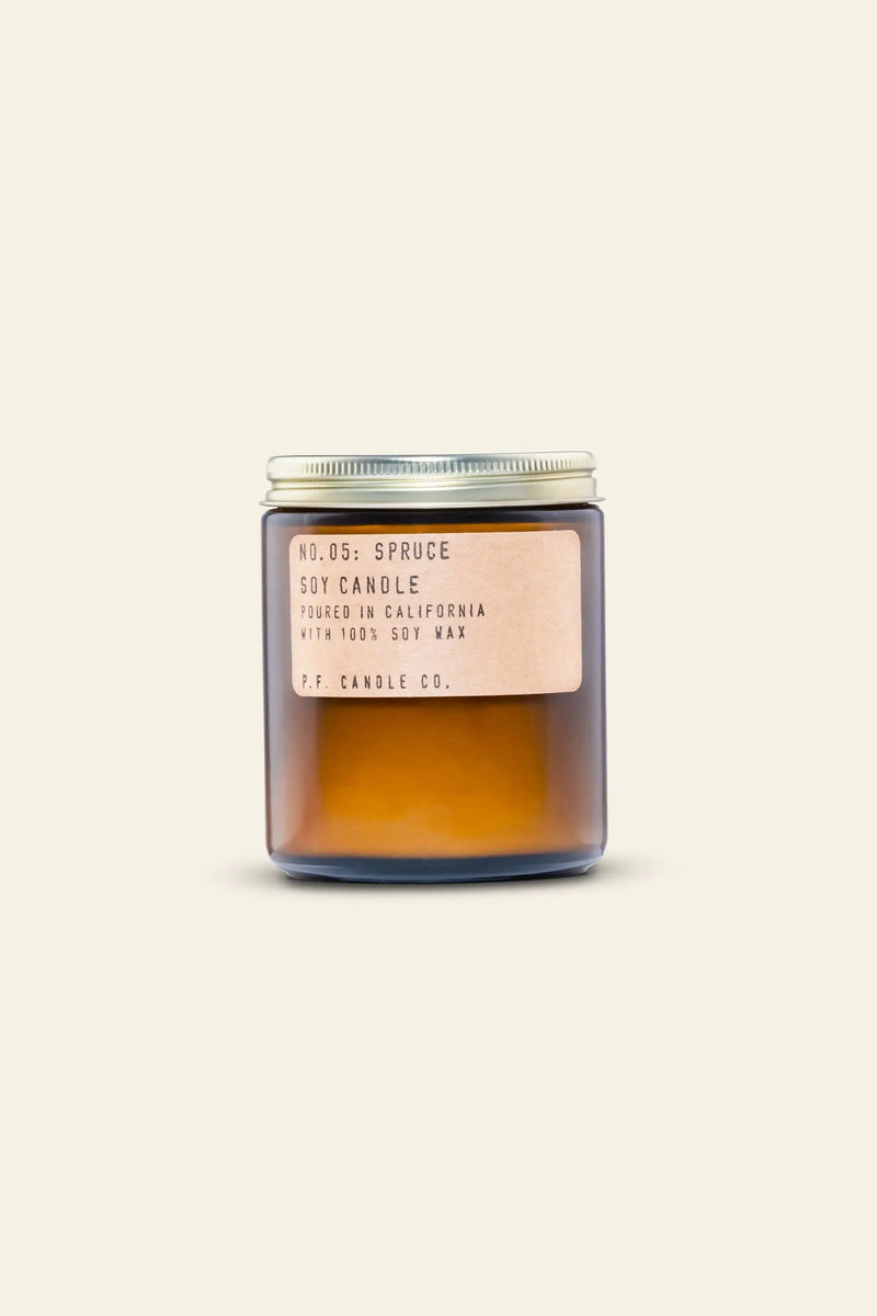 P.F. Candle Co. Spruce 7.2 oz Soy Candle