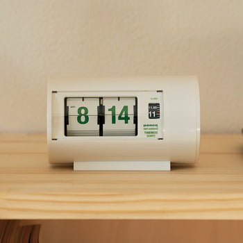 Penco Penco x TWEMCO Desk Clock White
