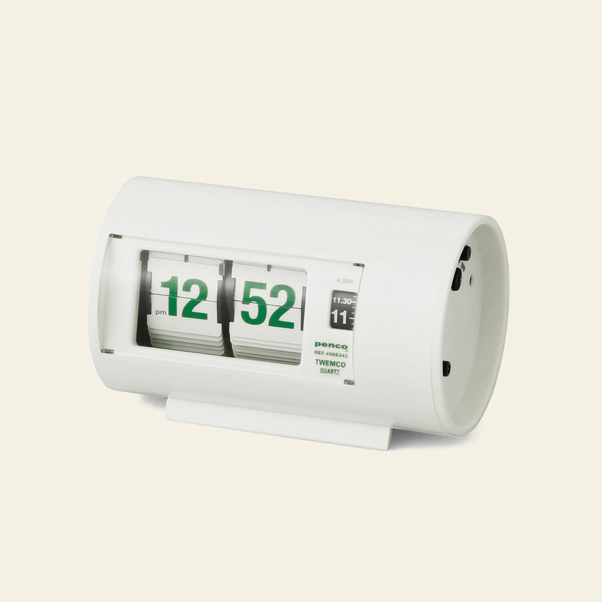 Penco Penco x TWEMCO Desk Clock White